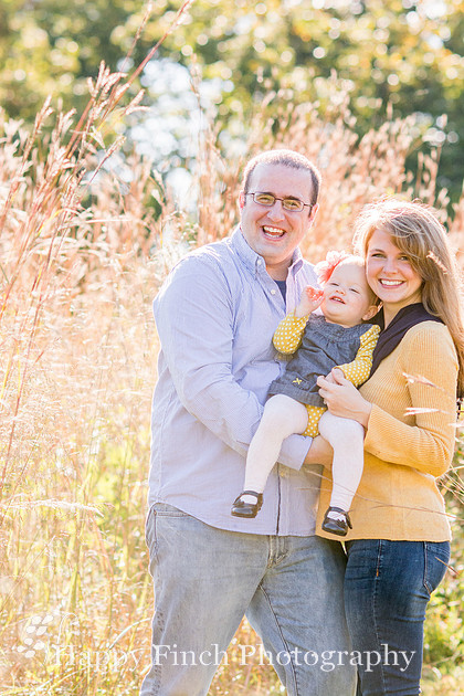 "Happy Finch Photography" family portrait