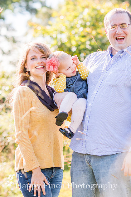 "Happy Finch Photography" family portrait